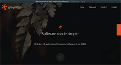 Desktop Screenshot of greyridge.com